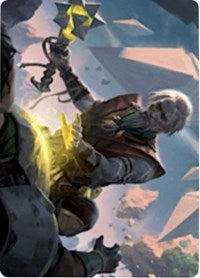 Expedition Healer Art Card [Zendikar Rising Art Series] | Gear Gaming Bentonville