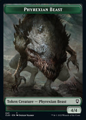 Phyrexian Beast // Wurm Double-sided Token [Commander Legends: Battle for Baldur's Gate Tokens] | Gear Gaming Bentonville