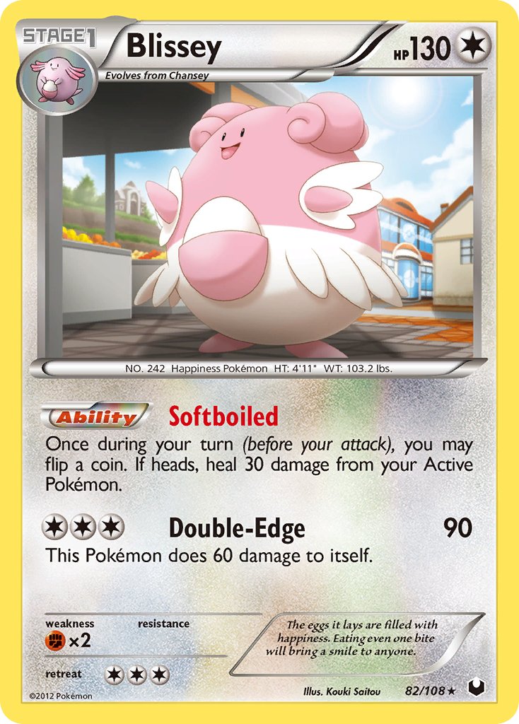 Blissey (82/108) (Battle Arena Deck Exclusive) (Theme Deck Exclusive) [Black & White: Dark Explorers] | Gear Gaming Bentonville