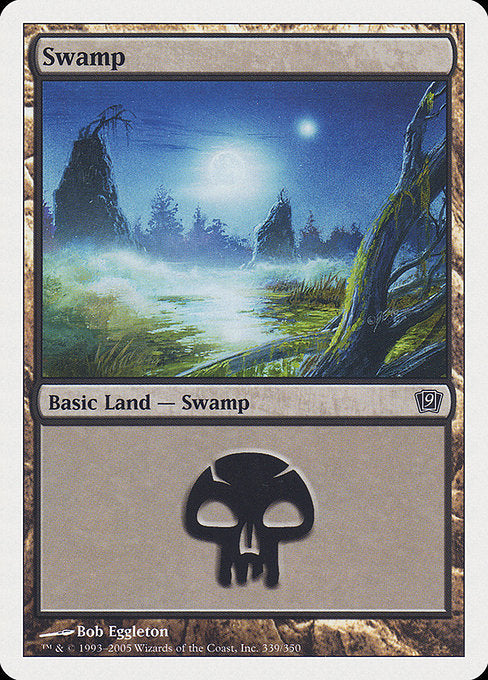 Swamp (339) [9th Edition] | Gear Gaming Bentonville