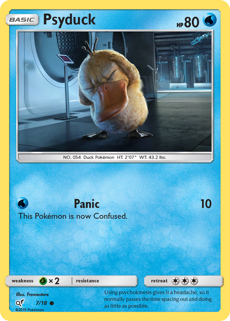 Psyduck (7/18) [Sun & Moon: Detective Pikachu] | Gear Gaming Bentonville