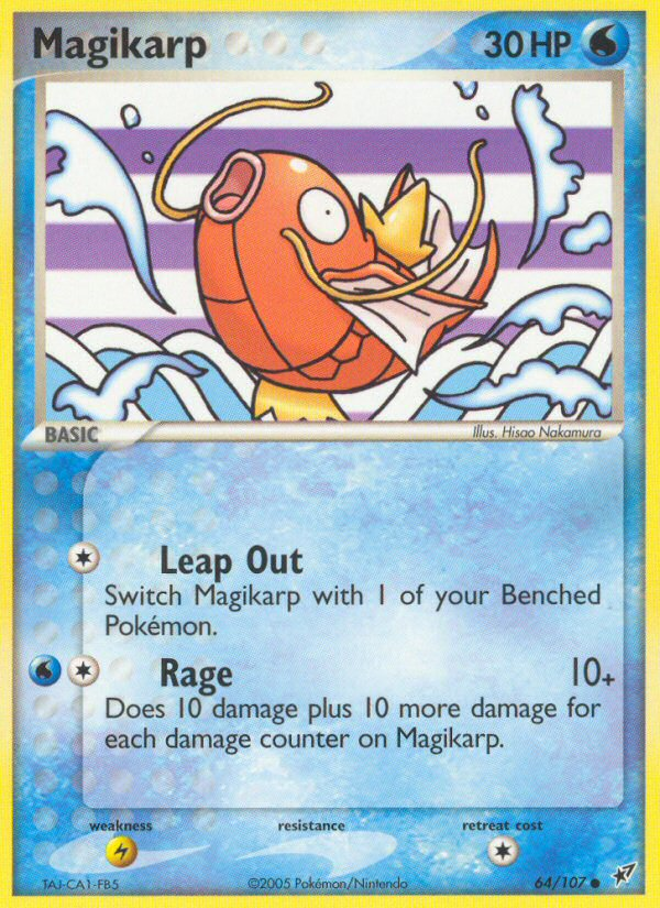 Magikarp (64/107) [EX: Deoxys] | Gear Gaming Bentonville