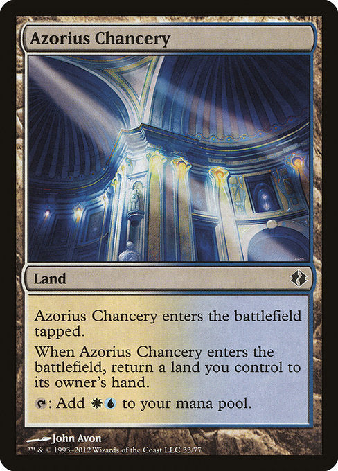 Azorius Chancery [Duel Decks: Venser vs. Koth] | Gear Gaming Bentonville