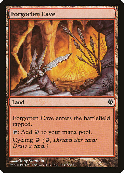 Forgotten Cave [Duel Decks: Izzet vs. Golgari] | Gear Gaming Bentonville