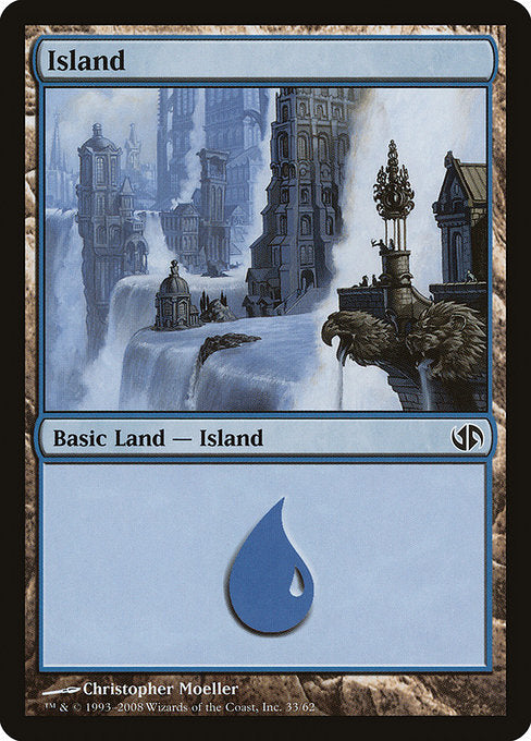 Island (33) [Duel Decks: Jace vs. Chandra] | Gear Gaming Bentonville