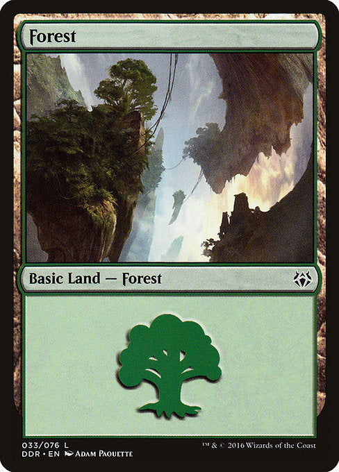 Forest (33) [Duel Decks: Nissa vs. Ob Nixilis] | Gear Gaming Bentonville