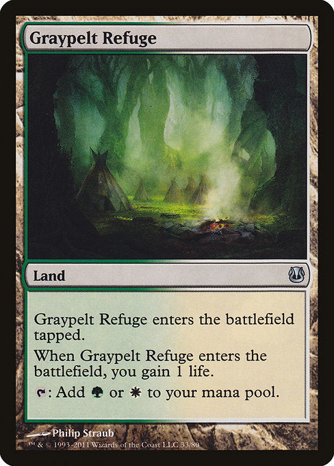 Graypelt Refuge [Duel Decks: Ajani vs. Nicol Bolas] | Gear Gaming Bentonville