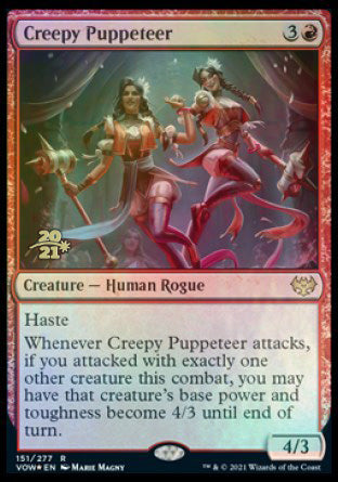 Creepy Puppeteer [Innistrad: Crimson Vow Prerelease Promos] | Gear Gaming Bentonville