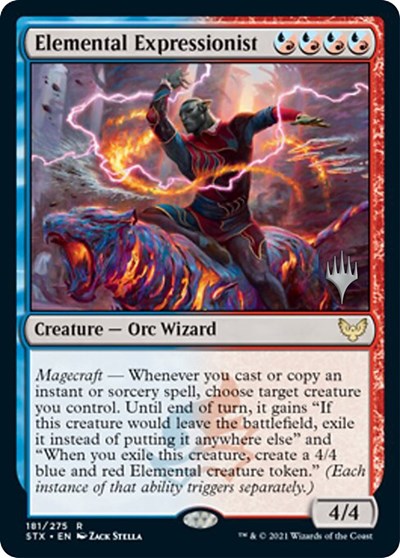 Elemental Expressionist (Promo Pack) [Strixhaven: School of Mages Promos] | Gear Gaming Bentonville