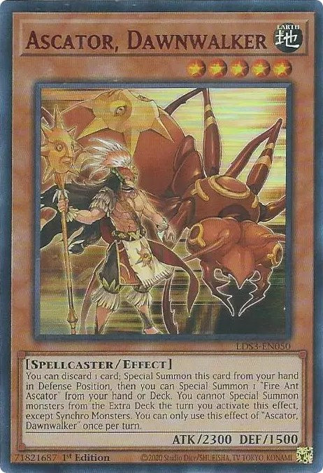 Ascator, Dawnwalker (Red) [LDS3-EN050] Ultra Rare | Gear Gaming Bentonville