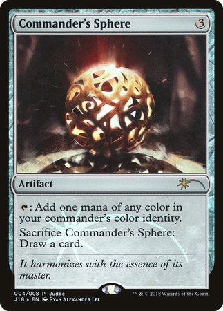 Commander's Sphere [Judge Promos] | Gear Gaming Bentonville