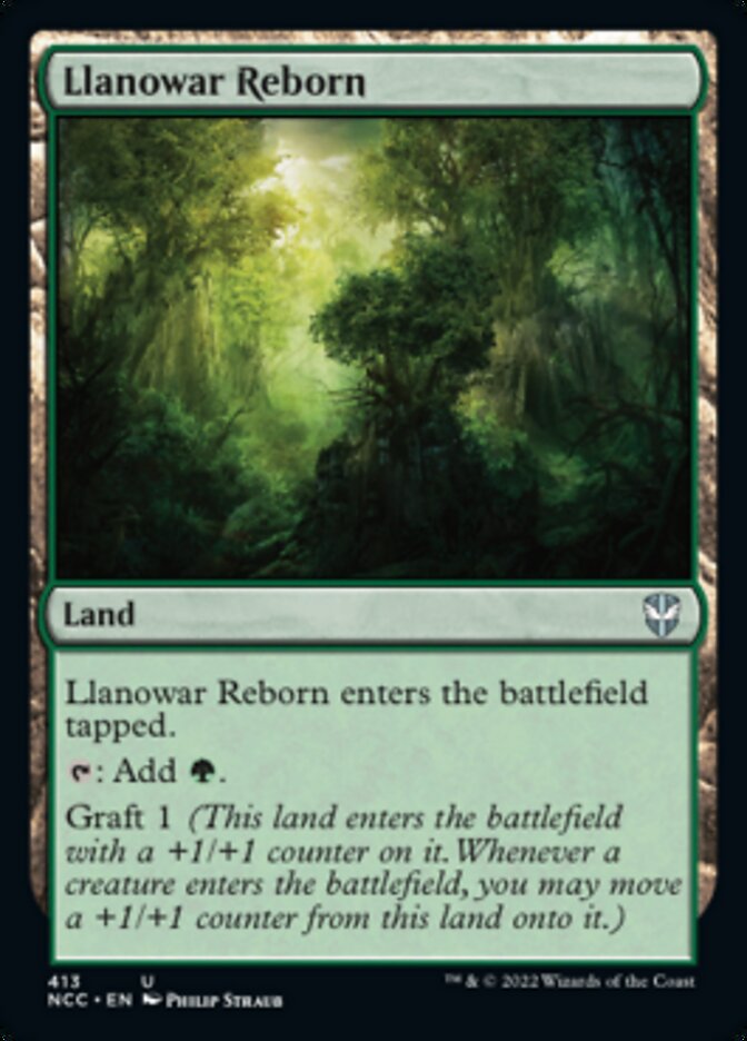 Llanowar Reborn [Streets of New Capenna Commander] | Gear Gaming Bentonville