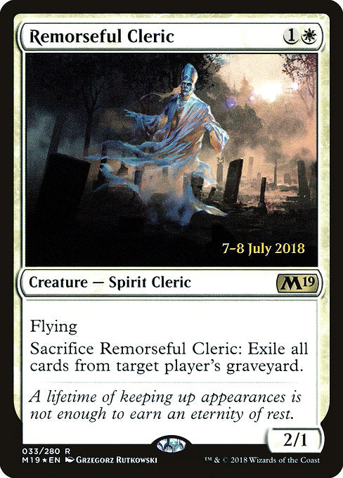 Remorseful Cleric [Prerelease Cards] | Gear Gaming Bentonville