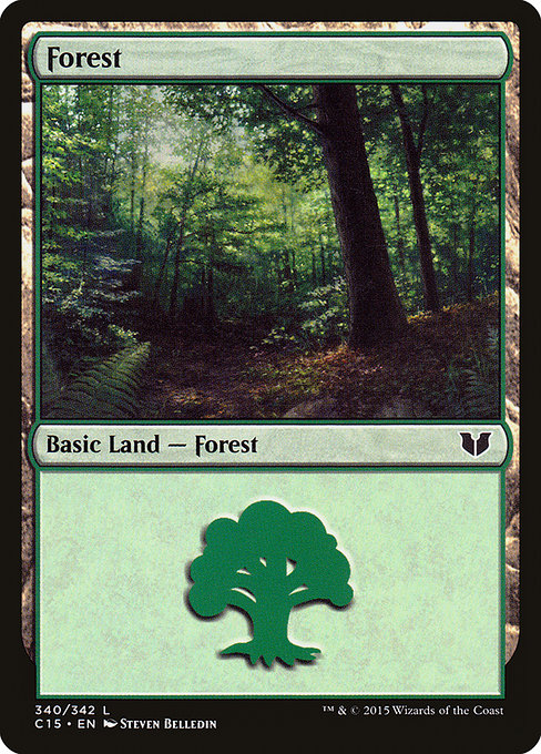 Forest (340) [Commander 2015] | Gear Gaming Bentonville