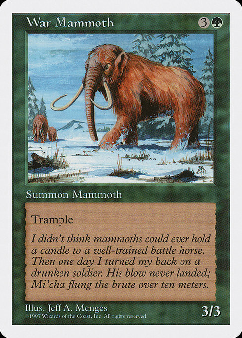 War Mammoth [Fifth Edition] | Gear Gaming Bentonville