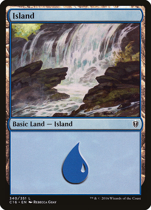 Island (340) [Commander 2016] | Gear Gaming Bentonville