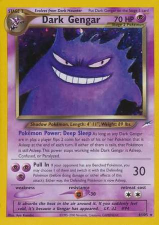 Dark Gengar (6/105) [Neo Destiny Unlimited] | Gear Gaming Bentonville