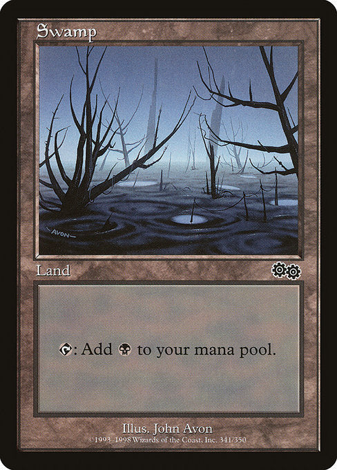 Swamp (341) [Urza's Saga] | Gear Gaming Bentonville