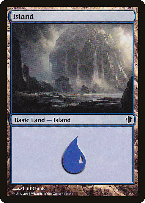 Island (342) [Commander 2013] | Gear Gaming Bentonville