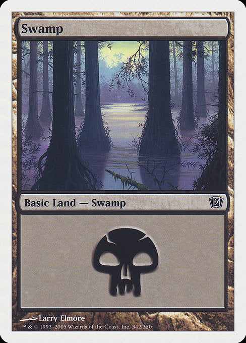 Swamp (342) [9th Edition] | Gear Gaming Bentonville