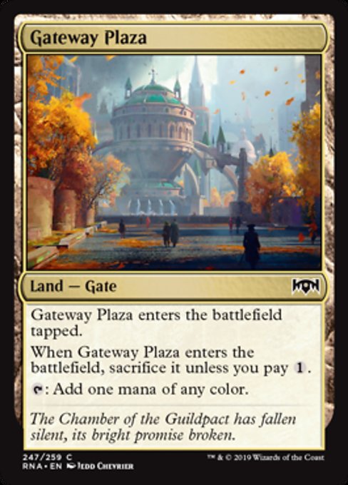 Gateway Plaza [Ravnica Allegiance] | Gear Gaming Bentonville