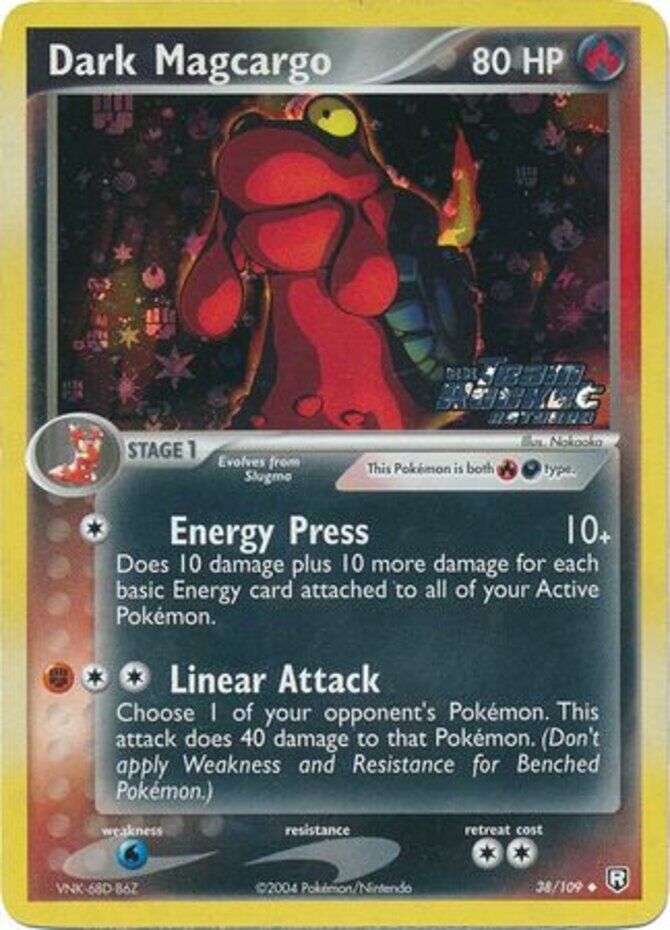 Dark Magcargo (38/109) (Stamped) [EX: Team Rocket Returns] | Gear Gaming Bentonville