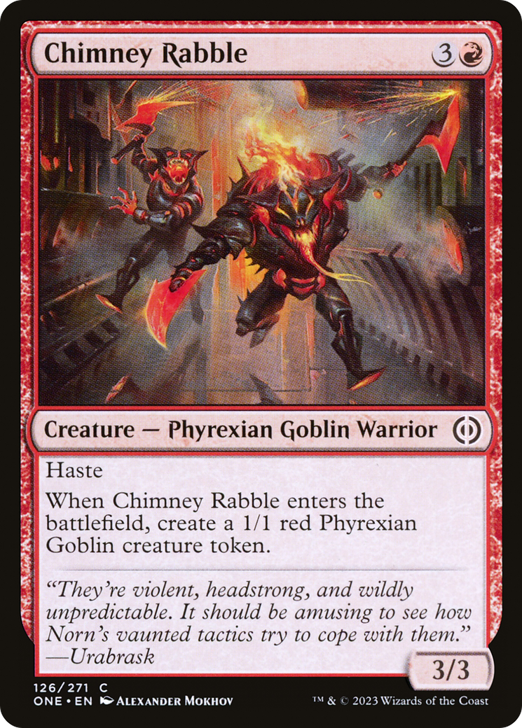 Chimney Rabble [Phyrexia: All Will Be One] | Gear Gaming Bentonville