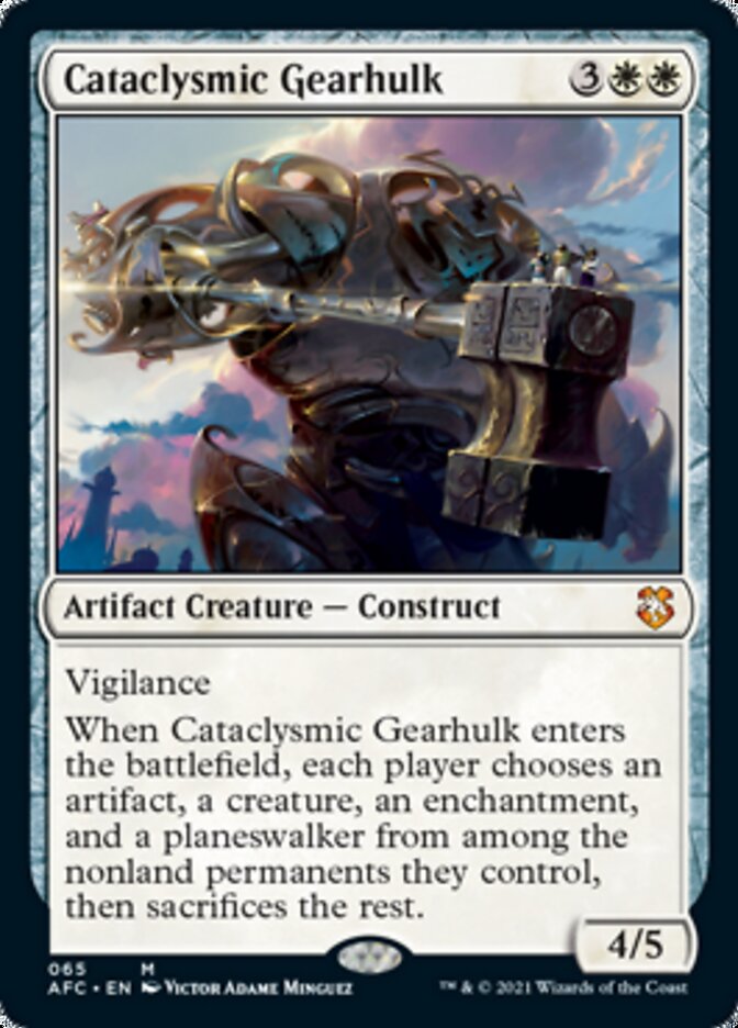 Cataclysmic Gearhulk [Dungeons & Dragons: Adventures in the Forgotten Realms Commander] | Gear Gaming Bentonville