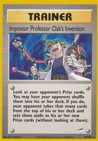 Impostor Professor Oak's Invention (94/105) [Neo Destiny Unlimited] | Gear Gaming Bentonville