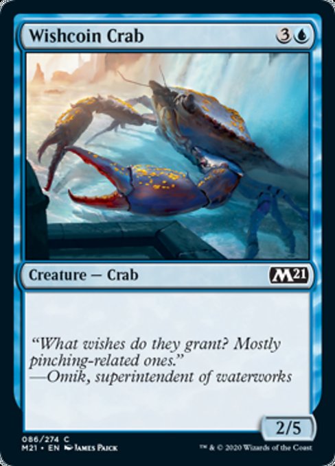 Wishcoin Crab [Core Set 2021] | Gear Gaming Bentonville