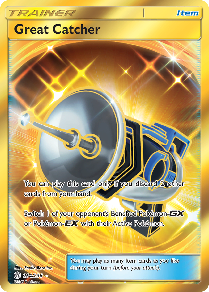 Great Catcher (264/236) [Sun & Moon: Cosmic Eclipse] | Gear Gaming Bentonville