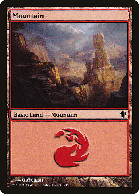 Mountain (349) [Commander 2013] | Gear Gaming Bentonville