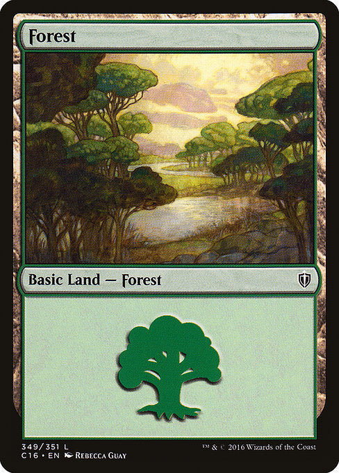 Forest (349) [Commander 2016] | Gear Gaming Bentonville