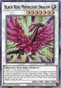 Black Rose Moonlight Dragon (Blue) [LDS2-EN112] Ultra Rare | Gear Gaming Bentonville