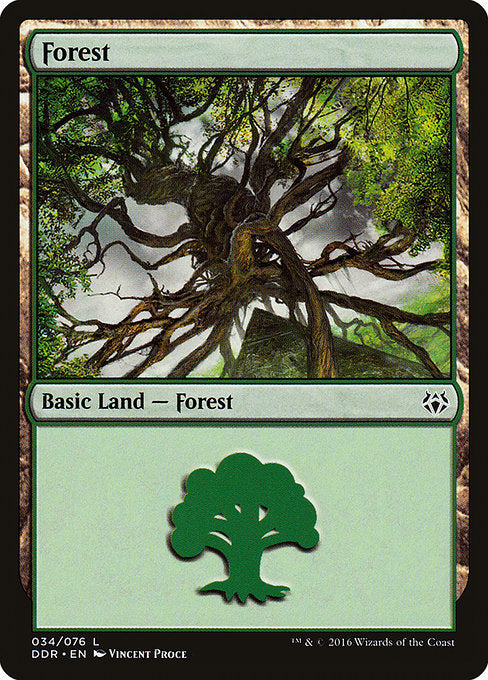 Forest (34) [Duel Decks: Nissa vs. Ob Nixilis] | Gear Gaming Bentonville