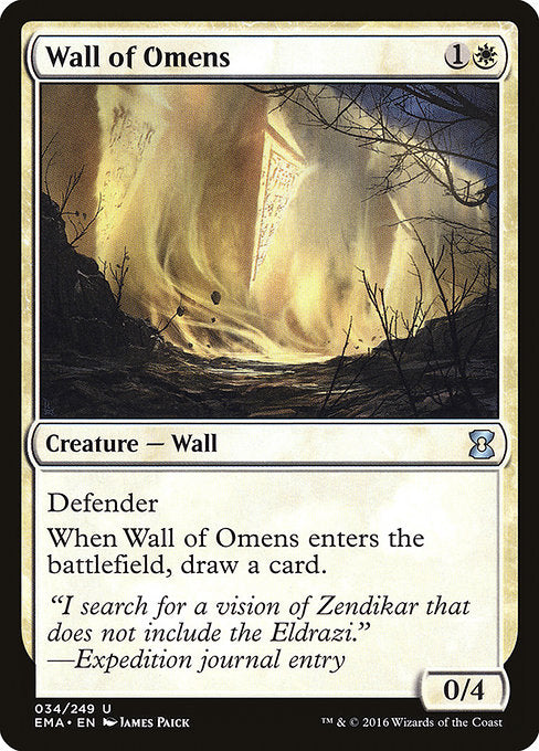 Wall of Omens [Eternal Masters] | Gear Gaming Bentonville