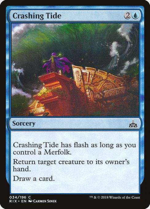 Crashing Tide [Rivals of Ixalan] | Gear Gaming Bentonville