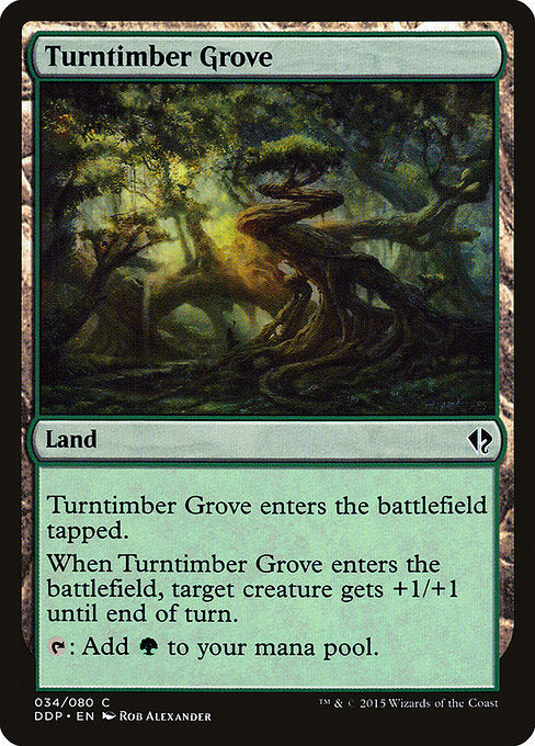 Turntimber Grove [Duel Decks: Zendikar vs. Eldrazi] | Gear Gaming Bentonville