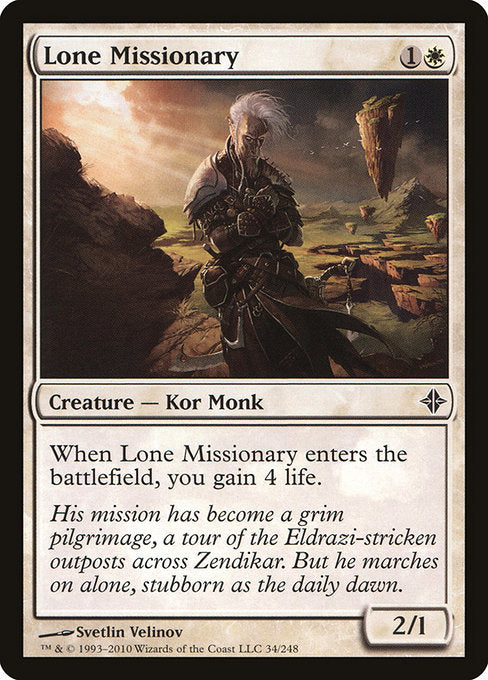 Lone Missionary [Rise of the Eldrazi] | Gear Gaming Bentonville