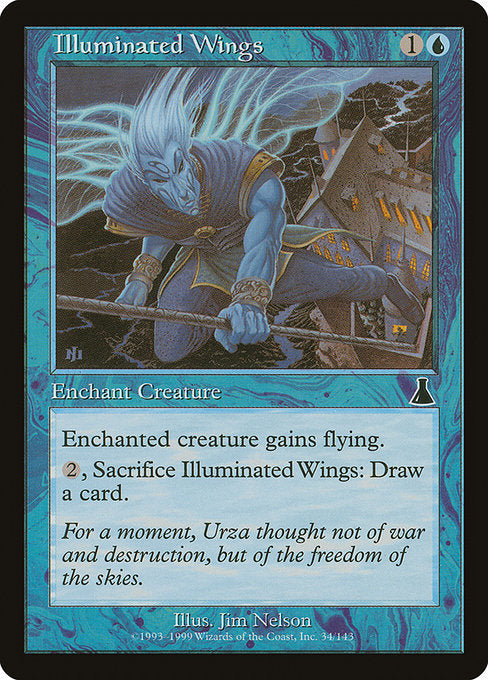 Illuminated Wings [Urza's Destiny] | Gear Gaming Bentonville