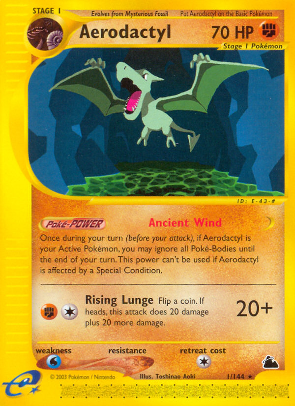 Aerodactyl (1/144) [Skyridge] | Gear Gaming Bentonville