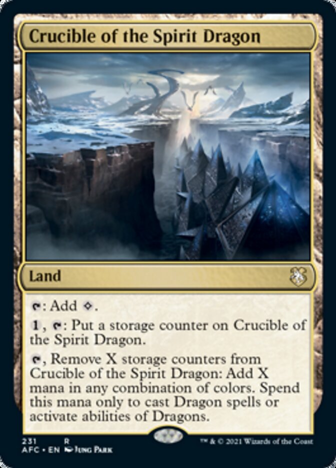 Crucible of the Spirit Dragon [Dungeons & Dragons: Adventures in the Forgotten Realms Commander] | Gear Gaming Bentonville