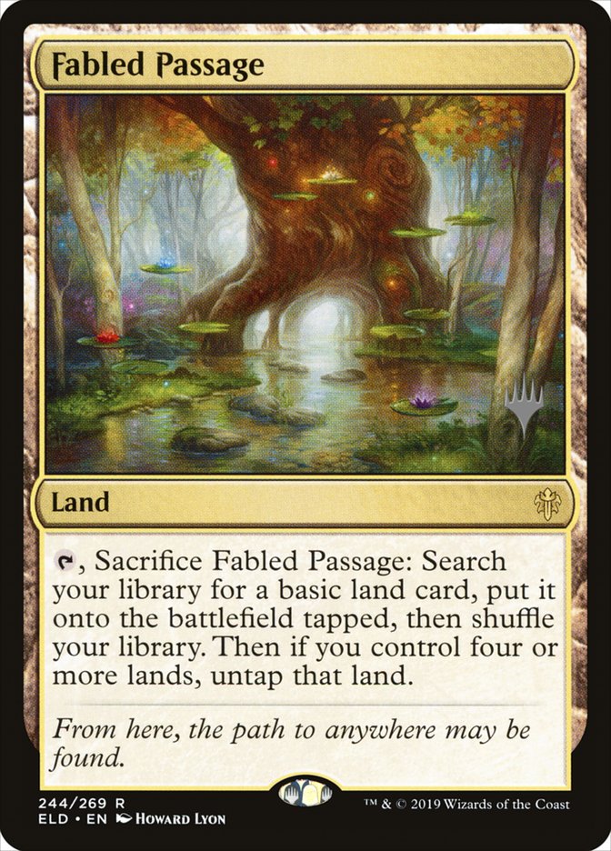 Fabled Passage (Promo Pack) [Throne of Eldraine Promos] | Gear Gaming Bentonville