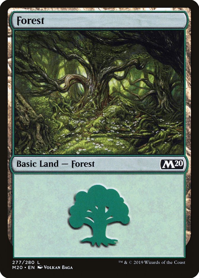 Forest (#277) [Core Set 2020] | Gear Gaming Bentonville