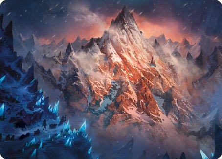 Mountain Art Card [The Lord of the Rings: Tales of Middle-earth Art Series] | Gear Gaming Bentonville