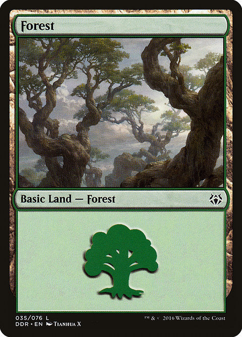 Forest (35) [Duel Decks: Nissa vs. Ob Nixilis] | Gear Gaming Bentonville