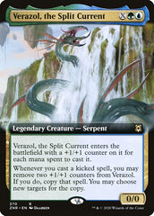 Verazol, the Split Current (Extended Art) [Zendikar Rising] | Gear Gaming Bentonville