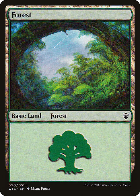 Forest (350) [Commander 2016] | Gear Gaming Bentonville