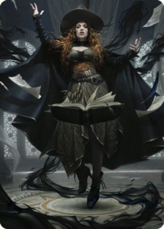 Tasha, the Witch Queen Art Card (41) [Commander Legends: Battle for Baldur's Gate Art Series] | Gear Gaming Bentonville