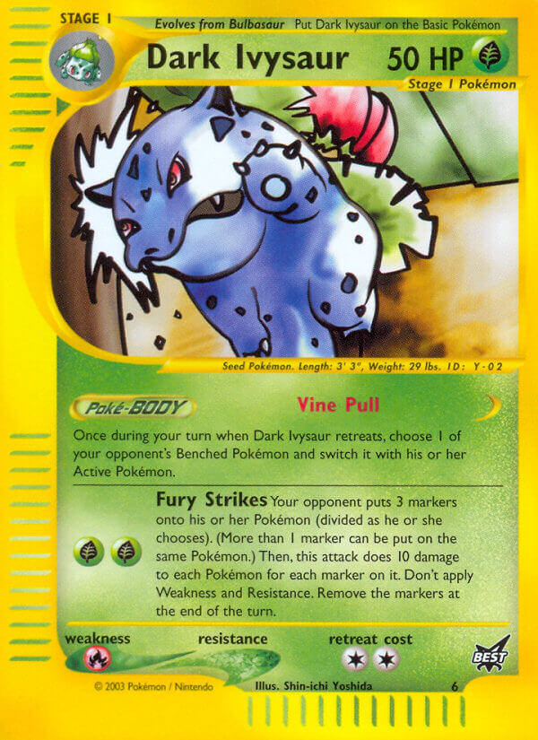 Dark Ivysaur (6) [Best of Promos] | Gear Gaming Bentonville